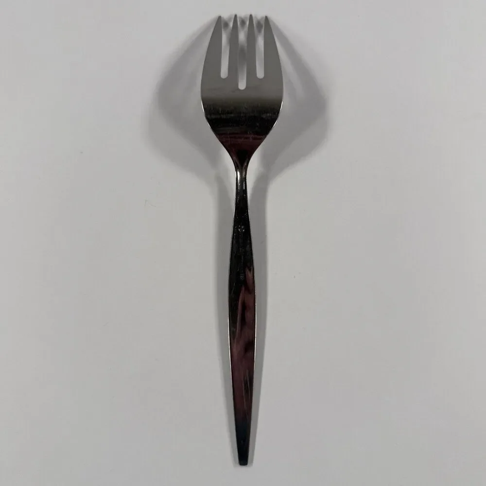 Oneida Venetia 3 Serving Pieces Gravy Fork Community Stainless Flatware Vintage